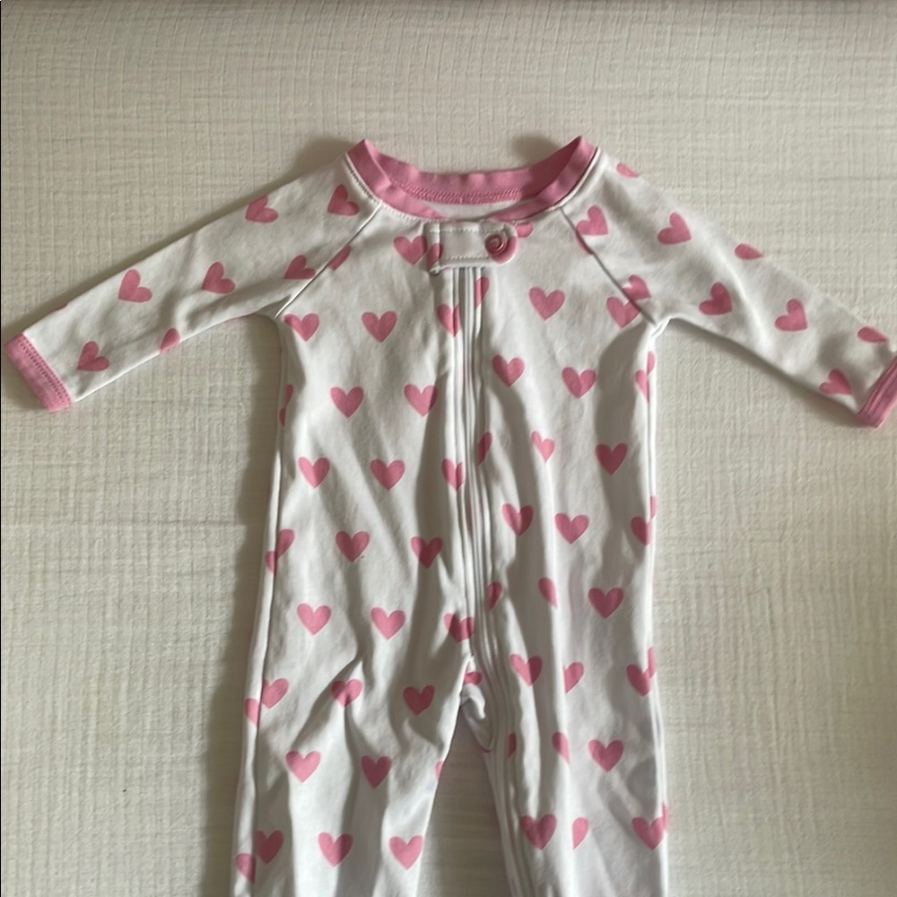 Pink Heart Kids Lake Pajamas